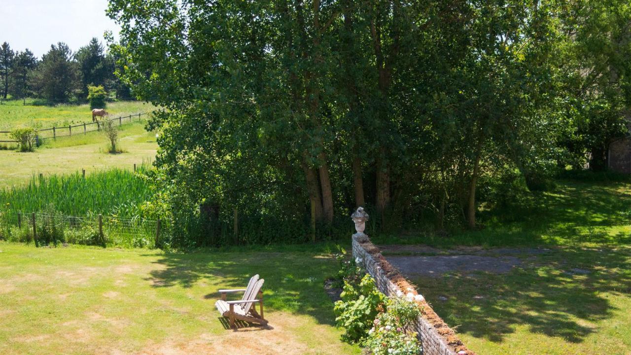 Bed and Breakfast Le Manoir Du Meldick Marck Exterior foto